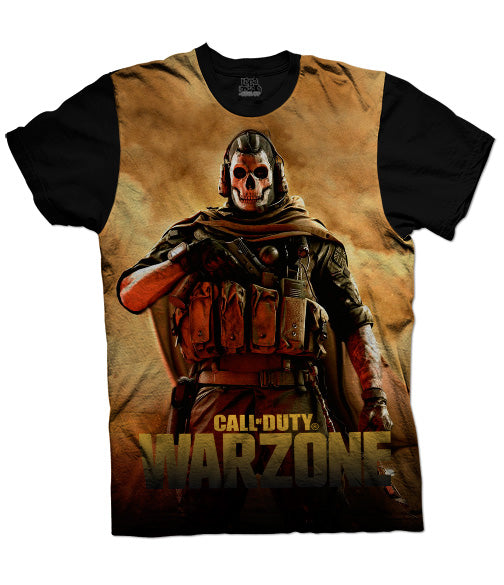 Camiseta Call Of Duty Warzone Ghost