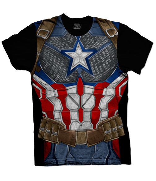 Camiseta Capitán América Traje Marvel