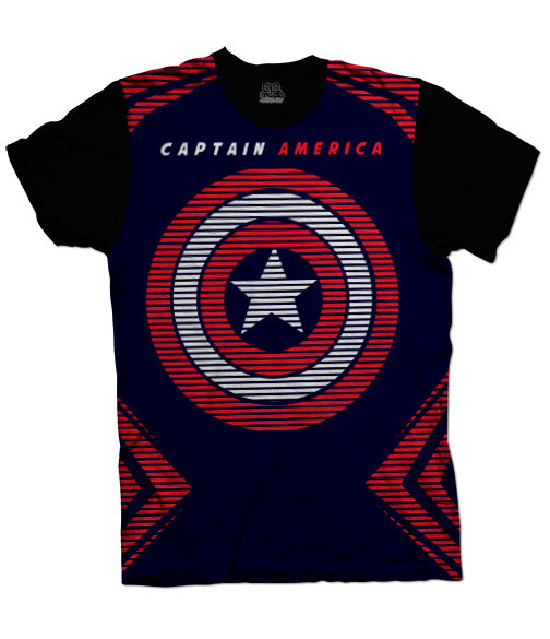 Camiseta Capitán América  Marvel Blue