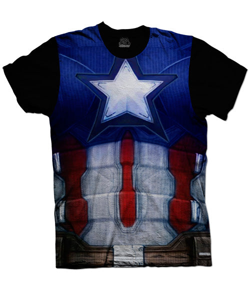 Camiseta Capitán América Marvel Traje