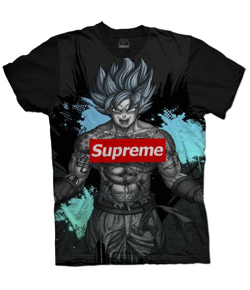 Camiseta Dragon Ball Z Goku Anime Supreme