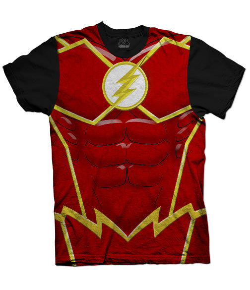 Camiseta Flash DC Comics Traje