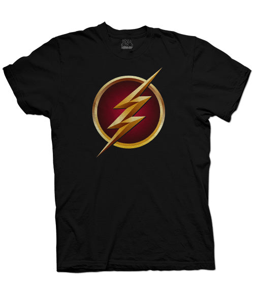 Camiseta Flash Comics Logo