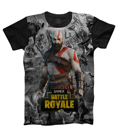 Camiseta Fortnite Battle Royale Kratos