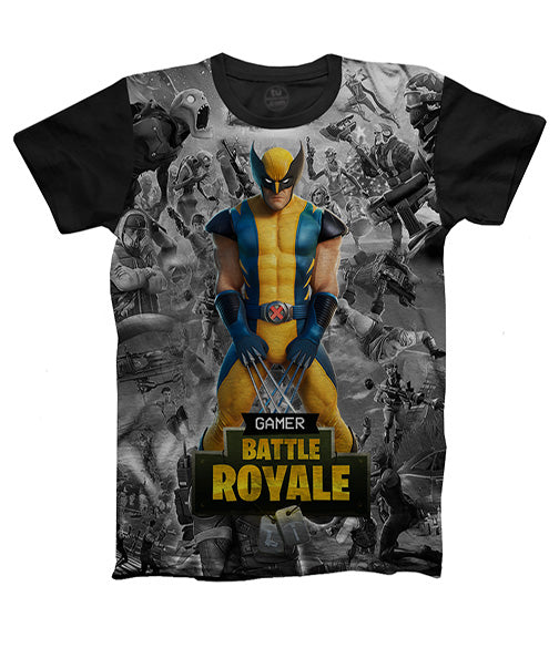 Camiseta Fortnite Battle Royale Wolverine