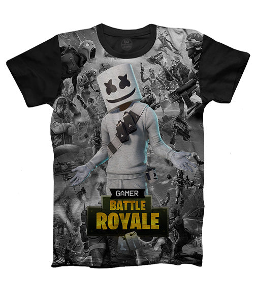 Camiseta Fortnite Battle Royale Marshmello