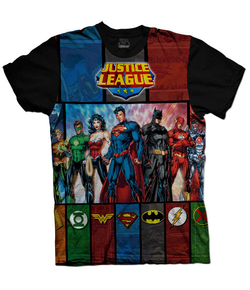 Camiseta Liga de La Justicia DC Comics