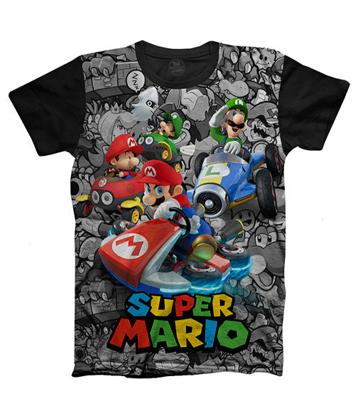 Camiseta Super Mario Bros Kart