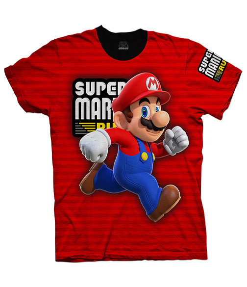 Camiseta Mario Bros Run