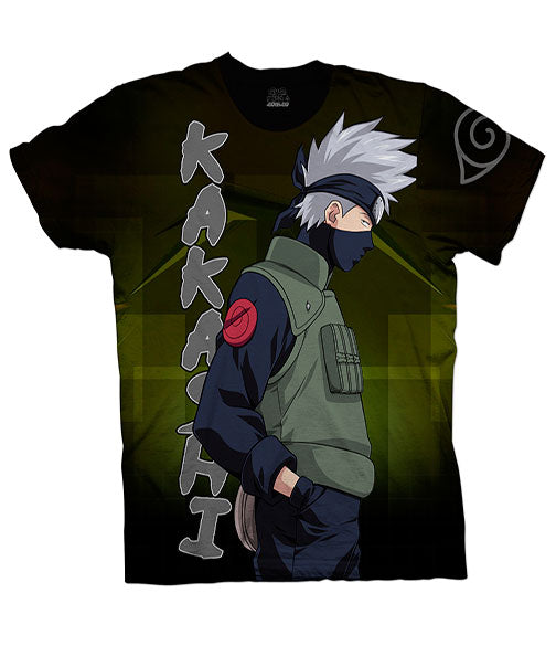 Camiseta Naruto Kakashi Green