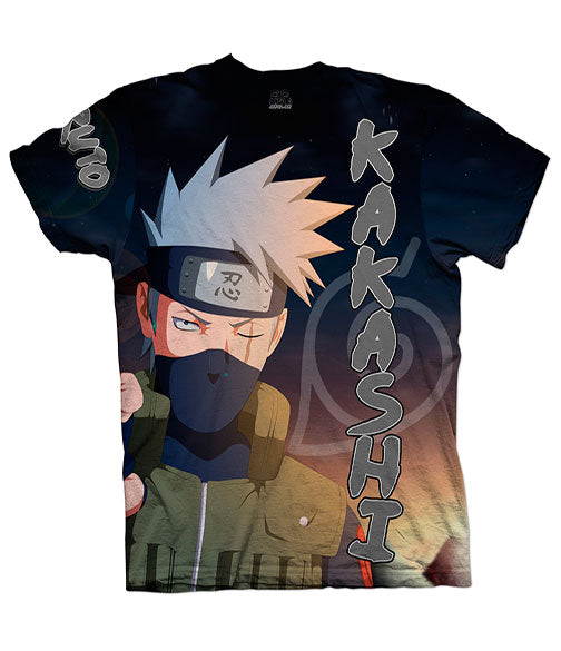 Camiseta Naruto Anime Kakashi