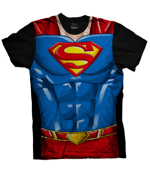 Camiseta Superman DC Comics Traje