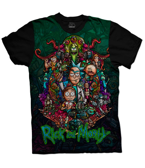 Camiseta Rick and Morty Crazy