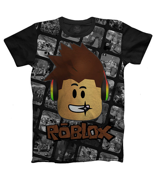 Camiseta Roblox Videojuegos Face