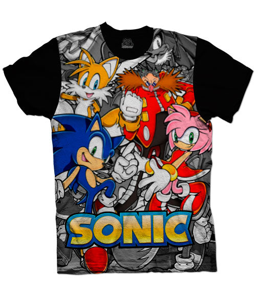 Camiseta Sonic y sus Amigos