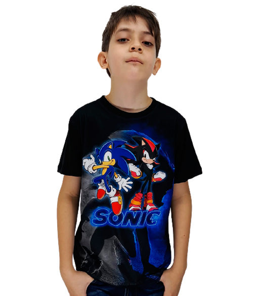 Camiseta Sonic y Shadow Exclusiva