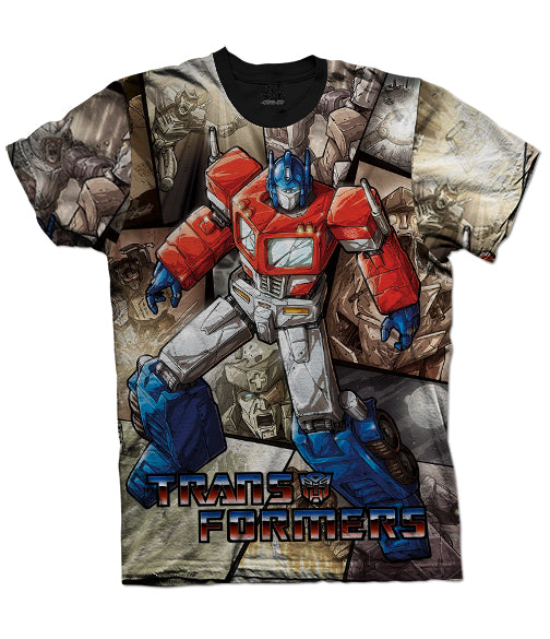Camiseta Transformers Optimus Prime Clasico