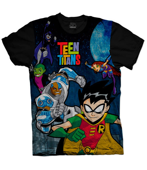  Teen Titans Go - Camiseta roja para niño, diseño de personajes  y logo, Rojo - : Ropa, Zapatos y Joyería