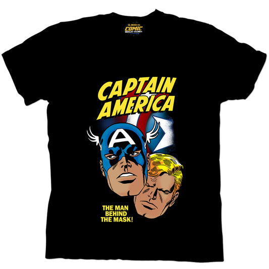 Camiseta Capitán América Marvel Clasic