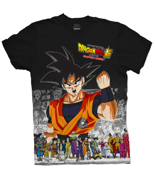 Camiseta Dragón Ball Z Super Hero Película1