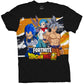 Camiseta Fortnite Dragon Ball Z Super Goku Vegeta