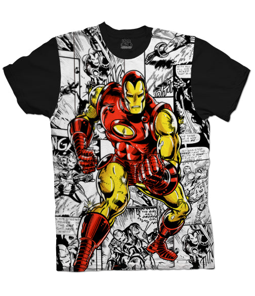 Camiseta Iron Man Marvel Comics