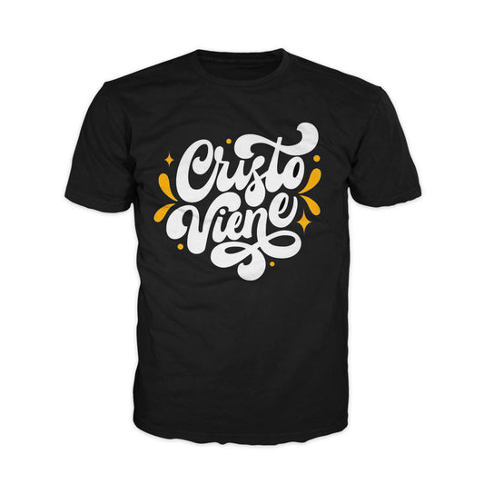 Camiseta  Cristiana Cristo Viene