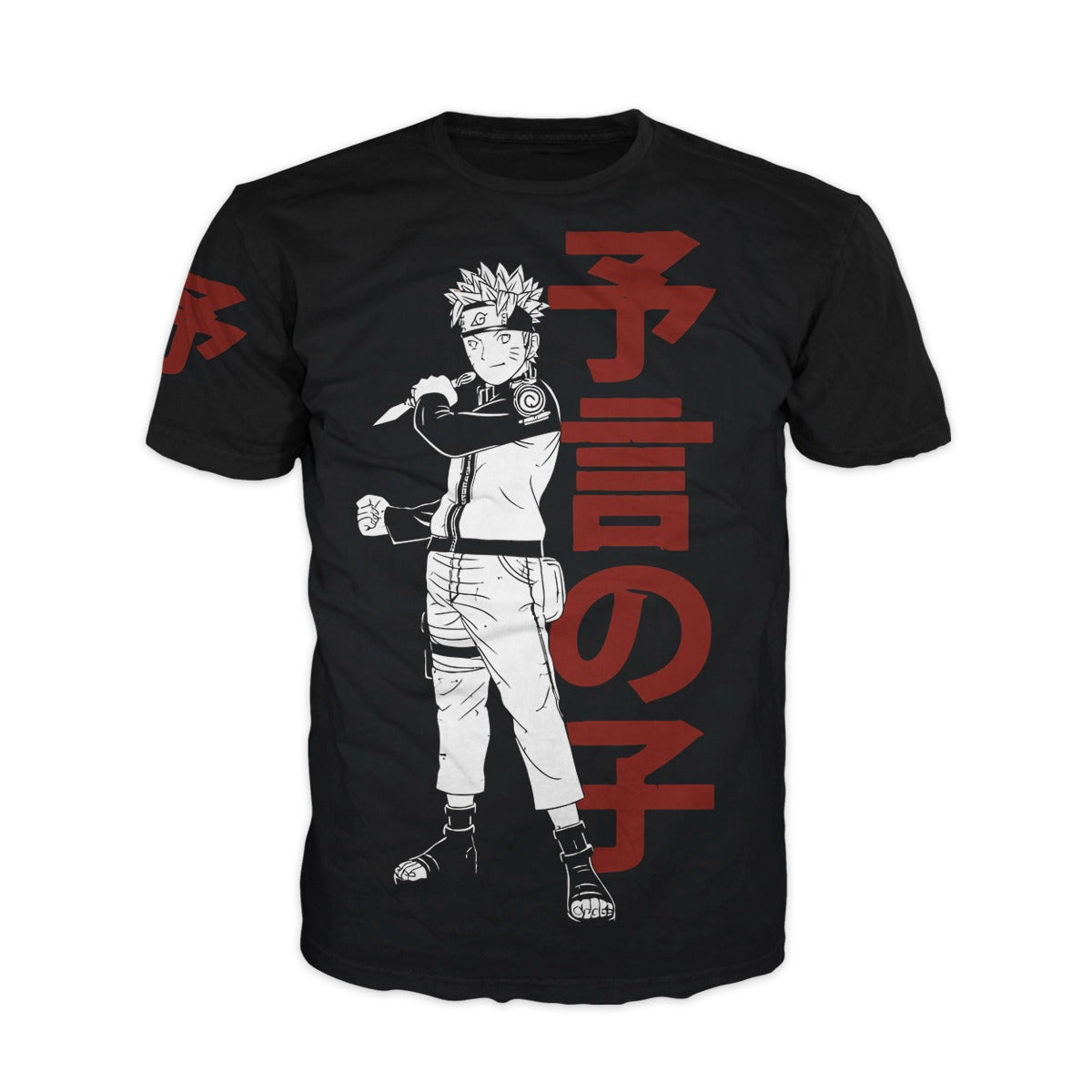 Camiseta Naruto Anime Clasico