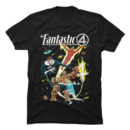 Camiseta Los 4 Fantásticos