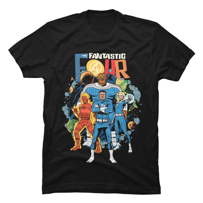 Camiseta Los 4 Fantásticos