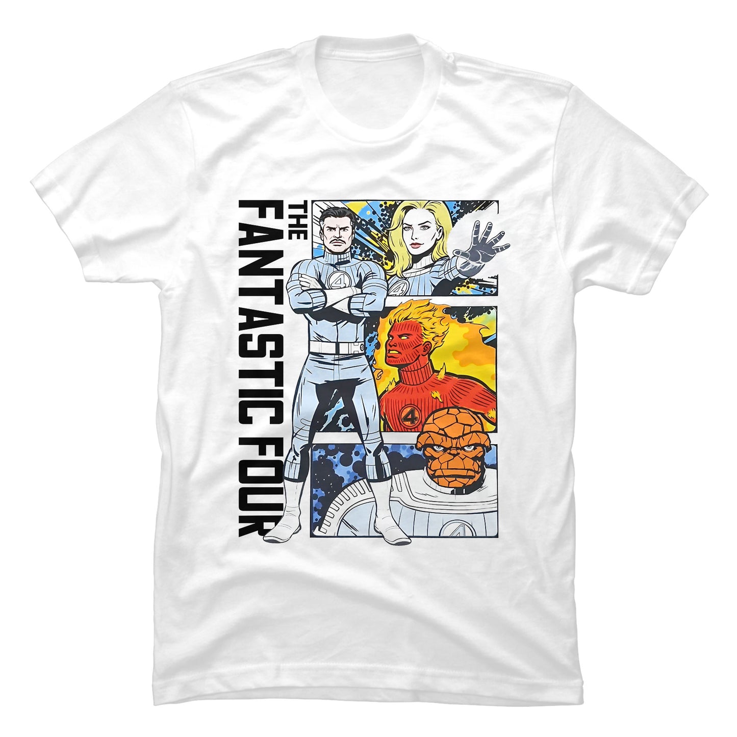 Camiseta Los 4 Fantásticos