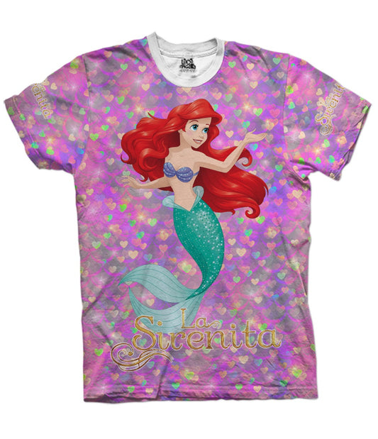 Camiseta Princesa Disney Sirenita