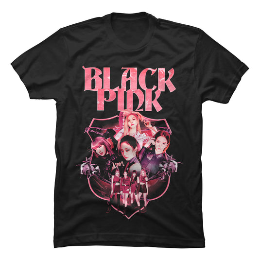 Camiseta Black Pink K-pop