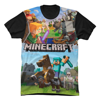 Camiseta Minecraft Personajes