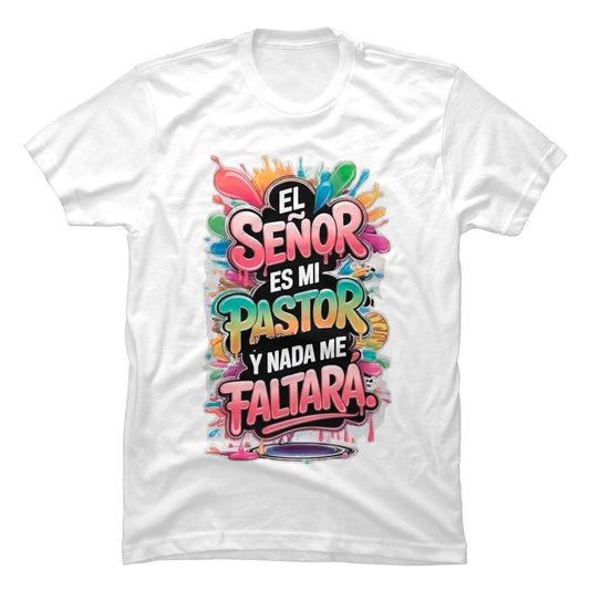 Camiseta Cristiana El Señor es Mi Pastor