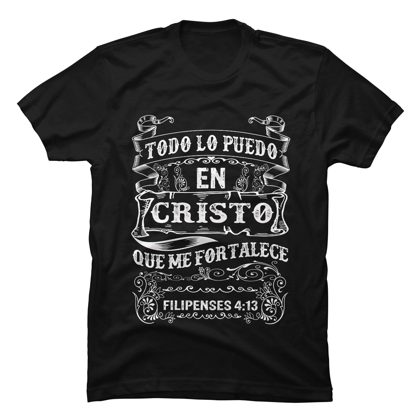 Camiseta Cristiana Filipenses 4:13