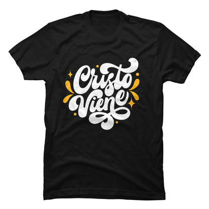 Camiseta Cristiana Cristo Viene
