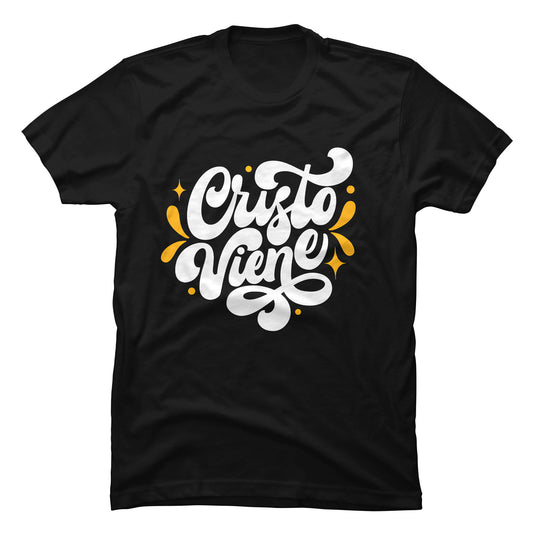 Camiseta Cristiana Cristo Viene