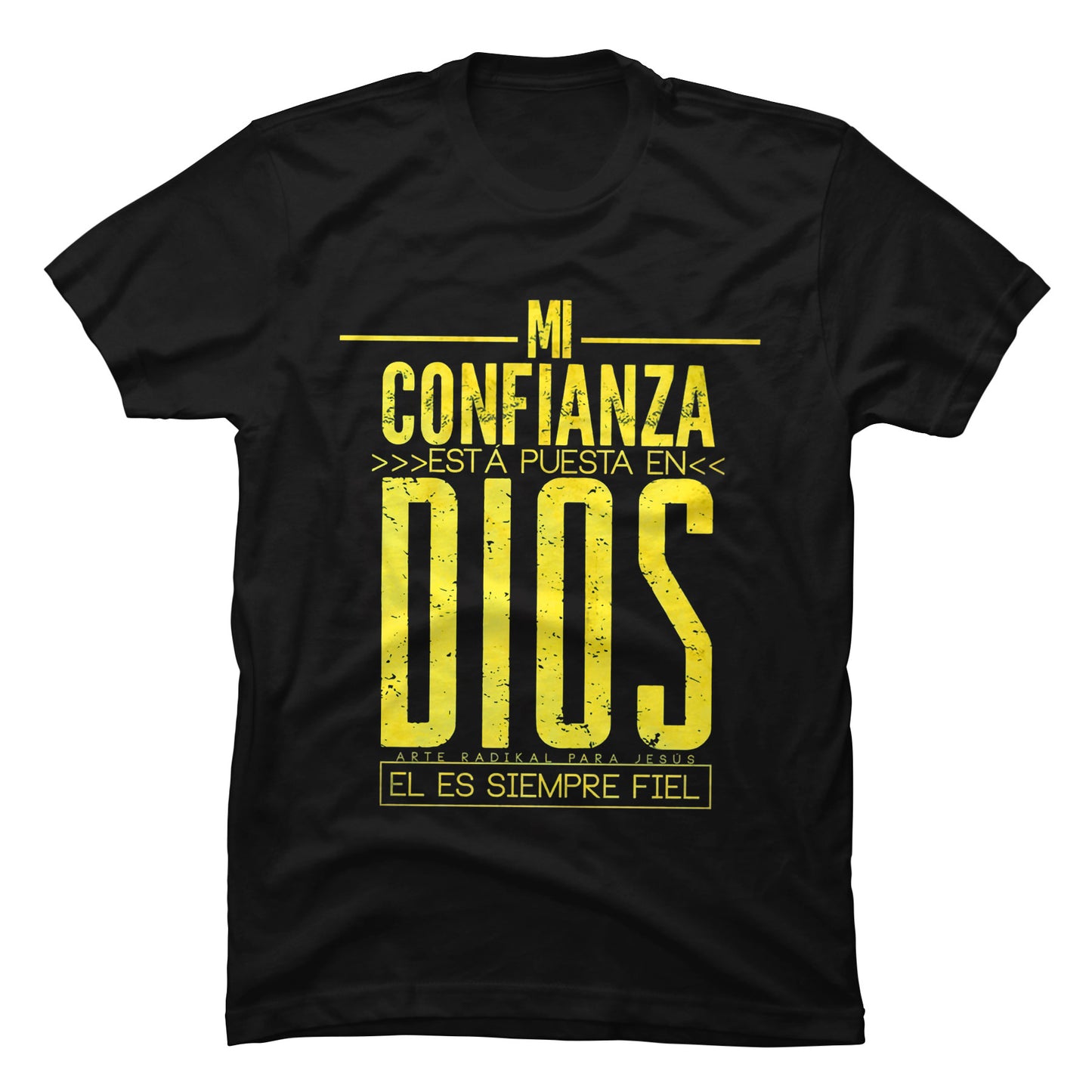 Camiseta  Cristiana Mi Confianza