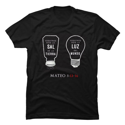 Camiseta Cristiana Sal y Luz