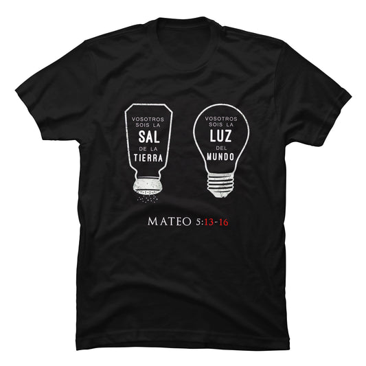 Camiseta Cristiana Sal y Luz