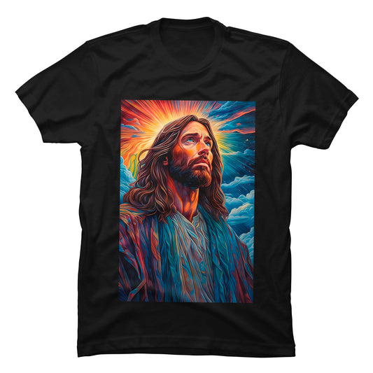 Camiseta Cristiana Jesús Arte