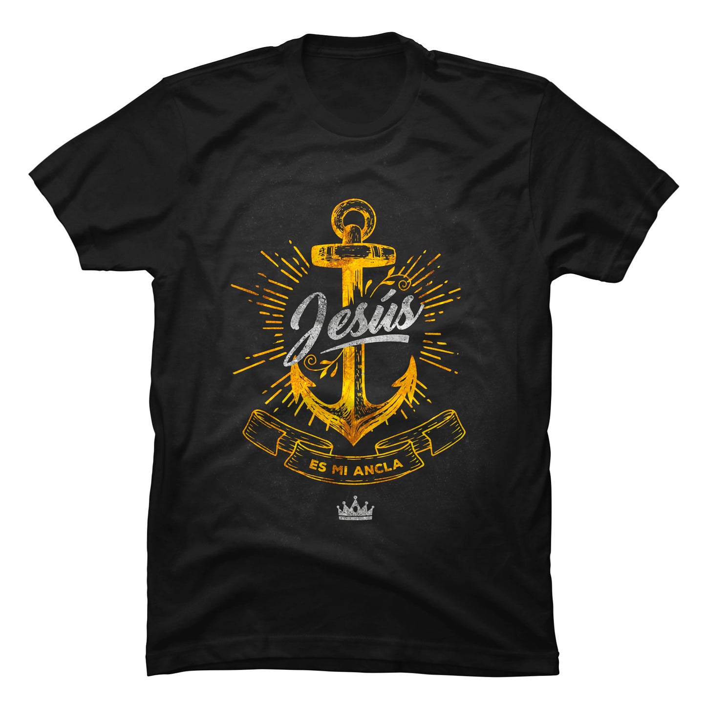 Camiseta Cristiana Jesús Es Mi Ancla