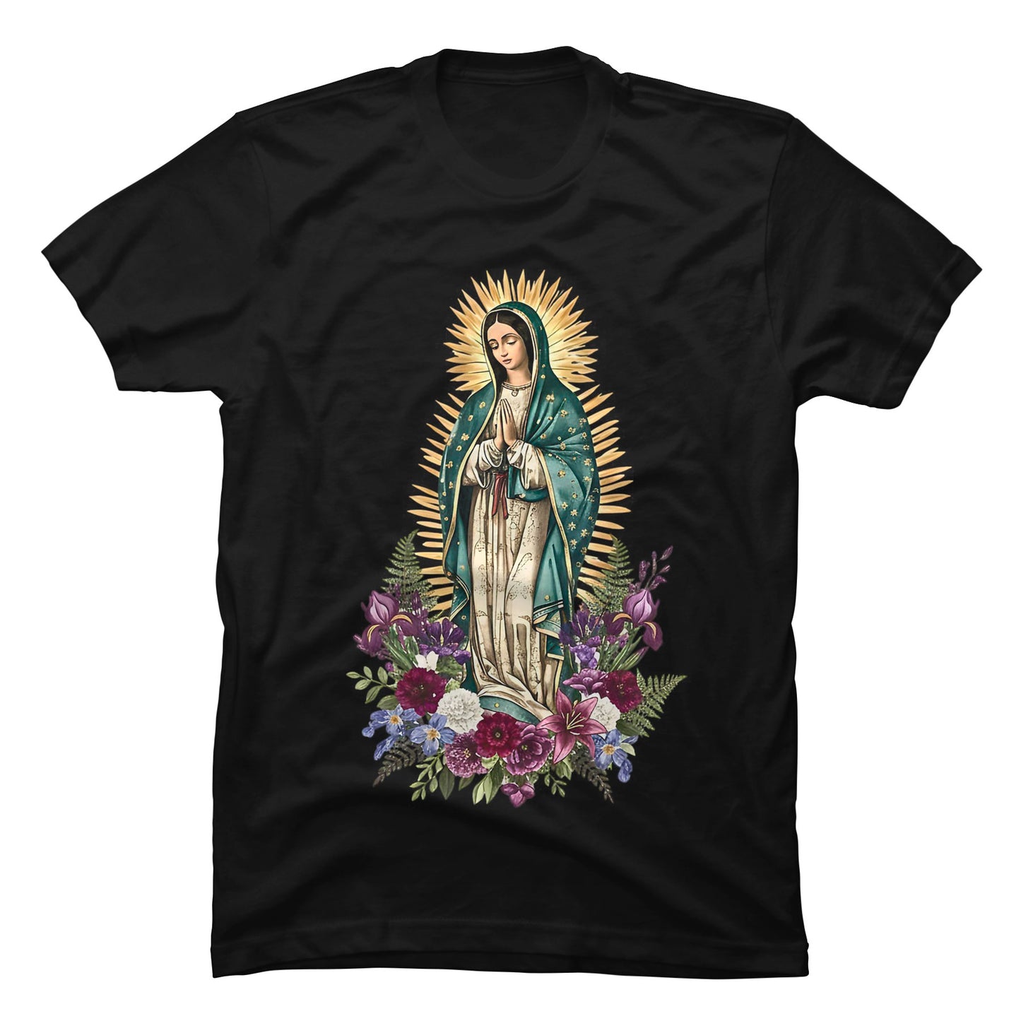 Camiseta Cristiana Virgen de Guadalupe