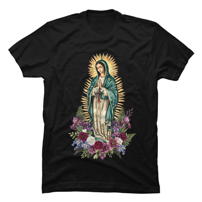 Camiseta Cristiana Virgen de Guadalupe