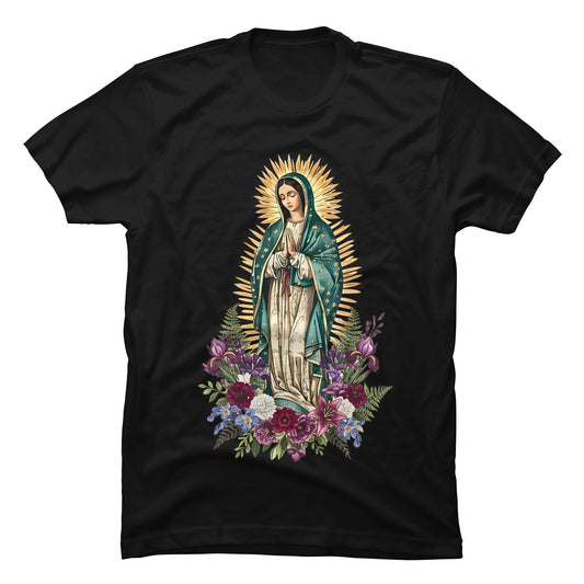 Camiseta Cristiana Virgen de Guadalupe