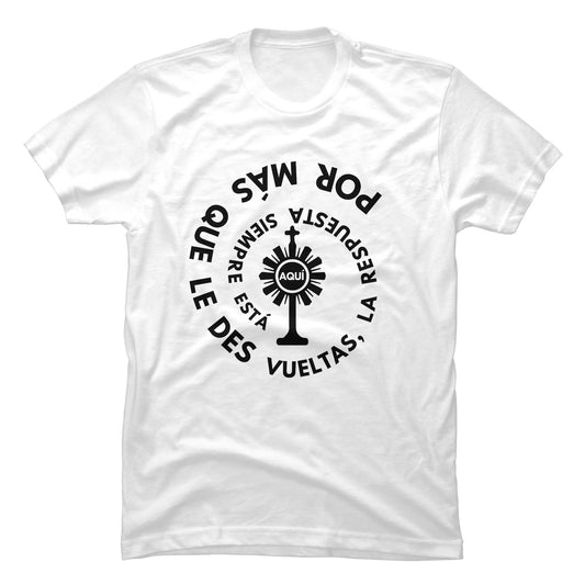 Camiseta Cristiana La Respuesta es Jesús