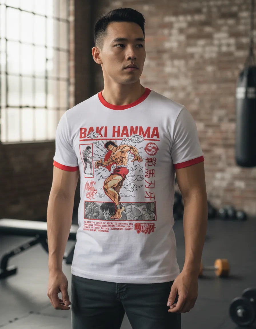Camiseta Anime Baki