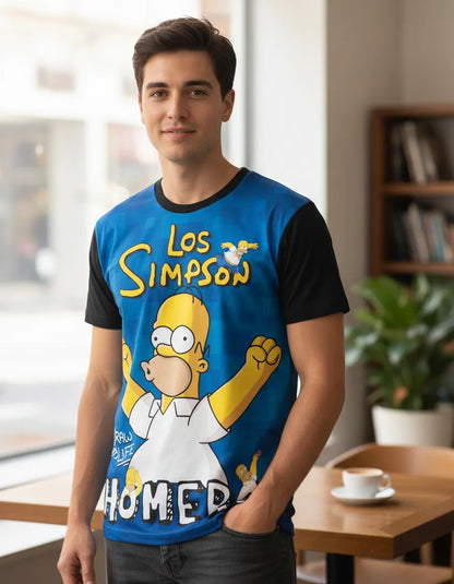 Camiseta Los Simpson Homero