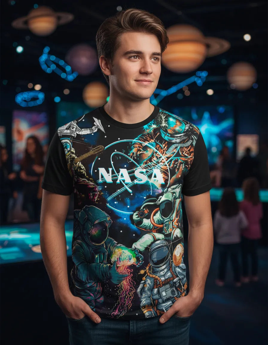 Camiseta Astronautas Nasa